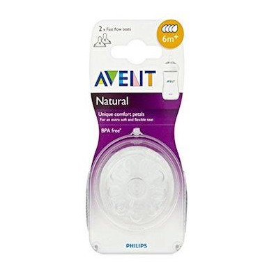 TETINA NATURAL FLUJO MEDIO AVENT PHILIPS RECIEN