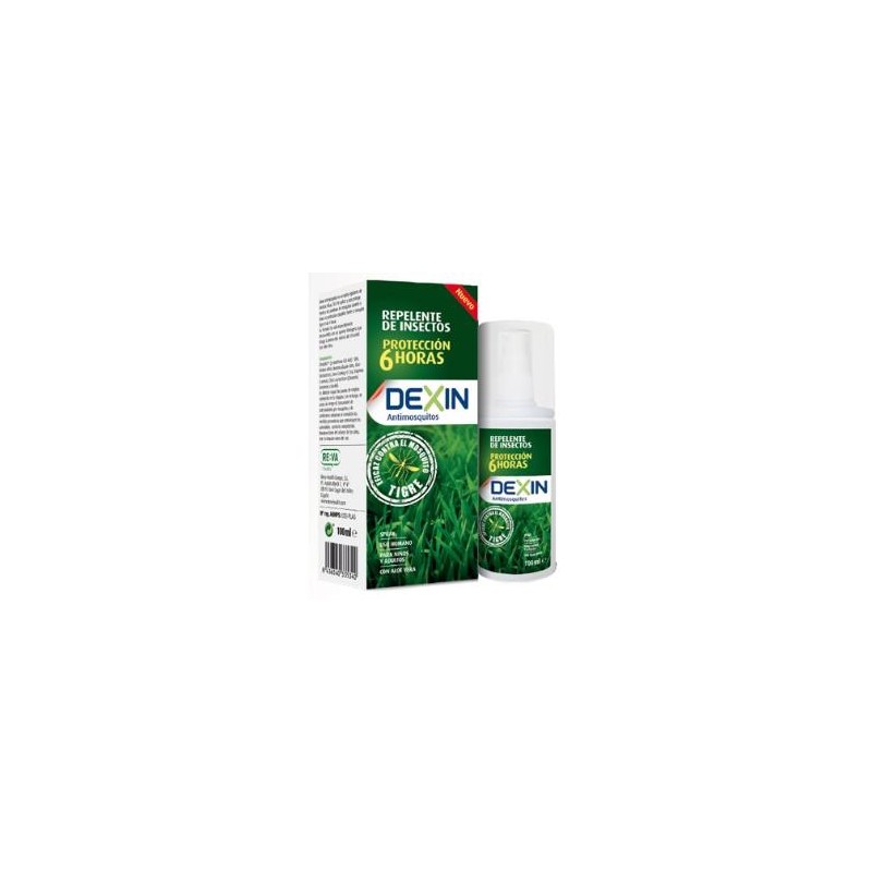 DEXIN locion repelente insectos 100ml.
