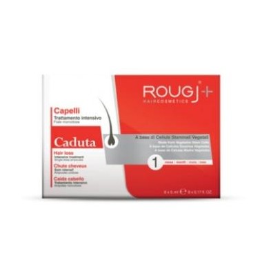 ROUGJ+TRATAMIENTO CAIDA CABELLO INTENSIVO UN MES  5 ML 8 U