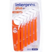 CEPILLO DENTAL INTERPROXIMAL INTERPROX PLUS SUPER MICRO 6 UNIDADES