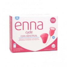 ENNA CYCLE COPA MENSTRUAL TALLA M 2 UNIDADES