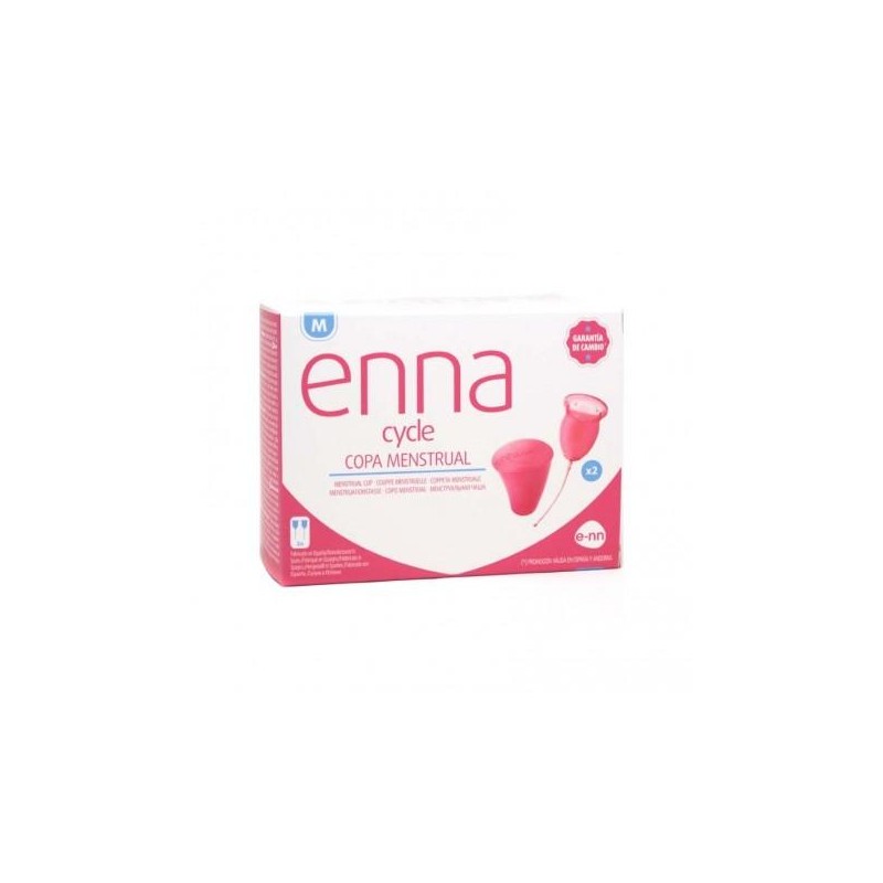 ENNA CYCLE COPA MENSTRUAL TALLA M 2 UNIDADES