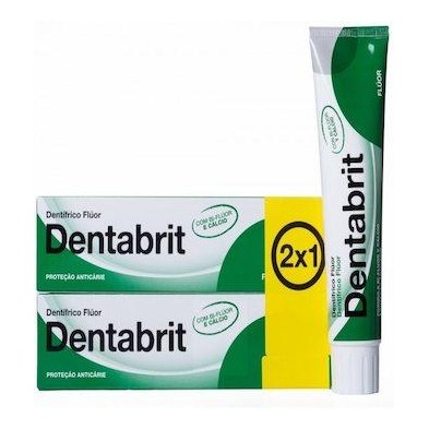 DENTABRIT FLUOR 75 ML 2 U