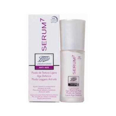 BOOTS LABORATORIES SERUM7 AGE DEFENCE FLUIDO TEX
