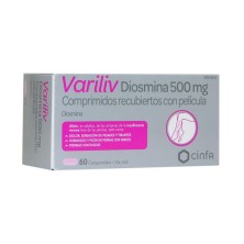 VARILIV DIOSMINA 500 MG 60 COMPRIMIDOS RECUBIERTOS