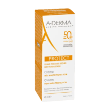 A-DERMA PROTECT CREMA SPF50+ SIN PERFUME 40 ML