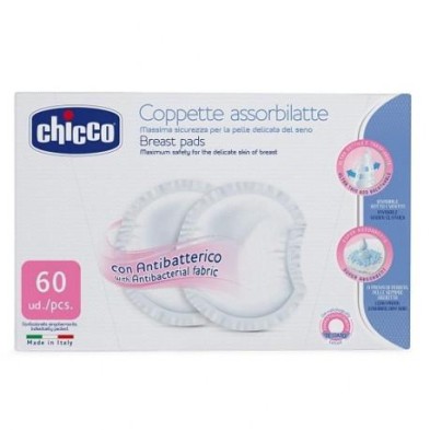 DISCOS ABSORBENTES LACTANCIA CHICCO 60 UNIDADES