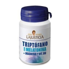 TRIPTOFANO CON MELATONINA + MAGNESIO Y VIT B6 60 COMP