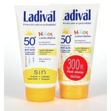 LADIVAL DUPLO NIÑOS Y PIEL ATOPICA FPS 50+ 150 ML