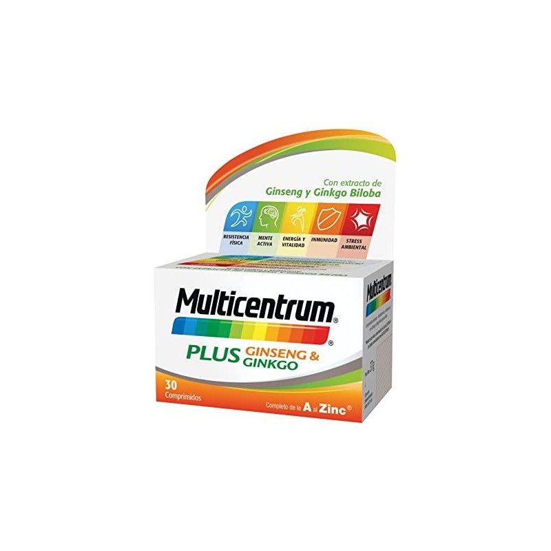 MULTICENTRUM PLUS GINSE/GINKGO