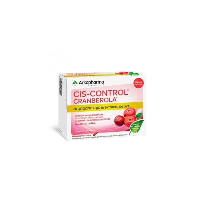 ARKOPHARMA CIS-CONTROL CRANBEROLA 60 CAPSULAS