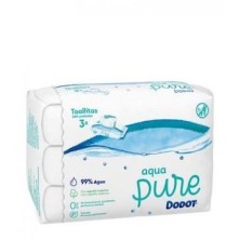 DODOT AQUA PURE TOALLITAS HUMEDAS PARA BEBES 144 U