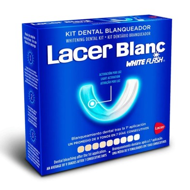 LACERBLANC WHITE FLASH KIT DENTAL BLANQUEADOR 
