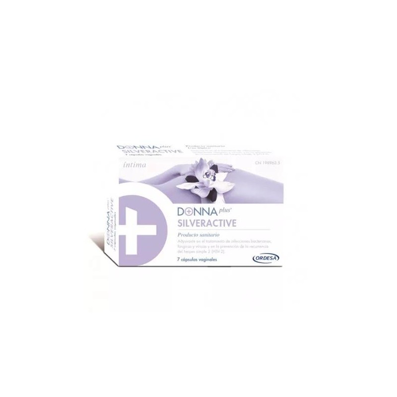 DONNA PLUS SILVERACTIVE 7 CAPSULAS VAGINALES
