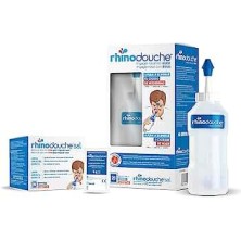 RHINODOUCHE PACK IRRIGADOR NASAL + SINUSAL XL 500 ML + 26 SOBRES MEZCLA DE SALES 5 G