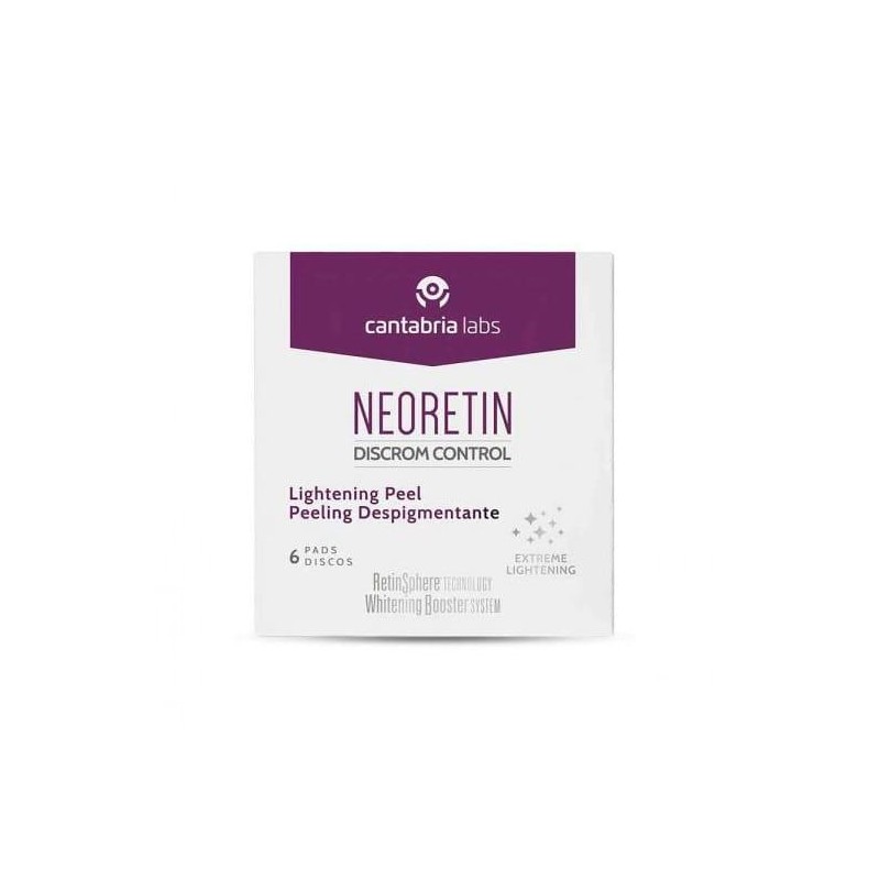 NEORETIN DISCROM CONTROL PEELING DESPIGMENTANTE 6 DISCOS X 1 ML