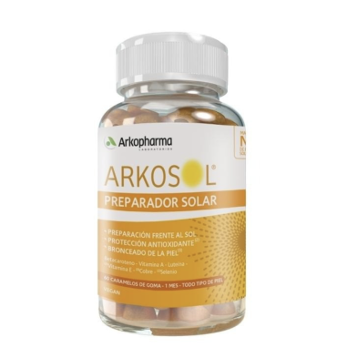 ARKOSOL PREPARADOR SOLAR 60 CARAMELOS