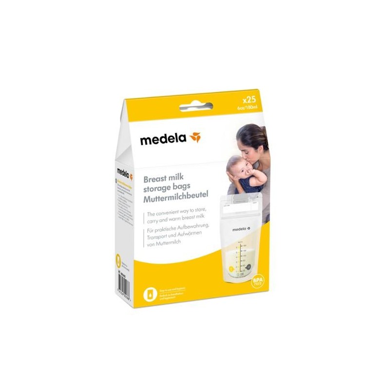 BOLSAS PARA LECHE MATERNA MEDELA 25 U