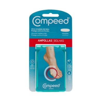 COMPEED AMPOLLAS HIDROCOLOIDE PEQUEÑOS 6 UNIDADES