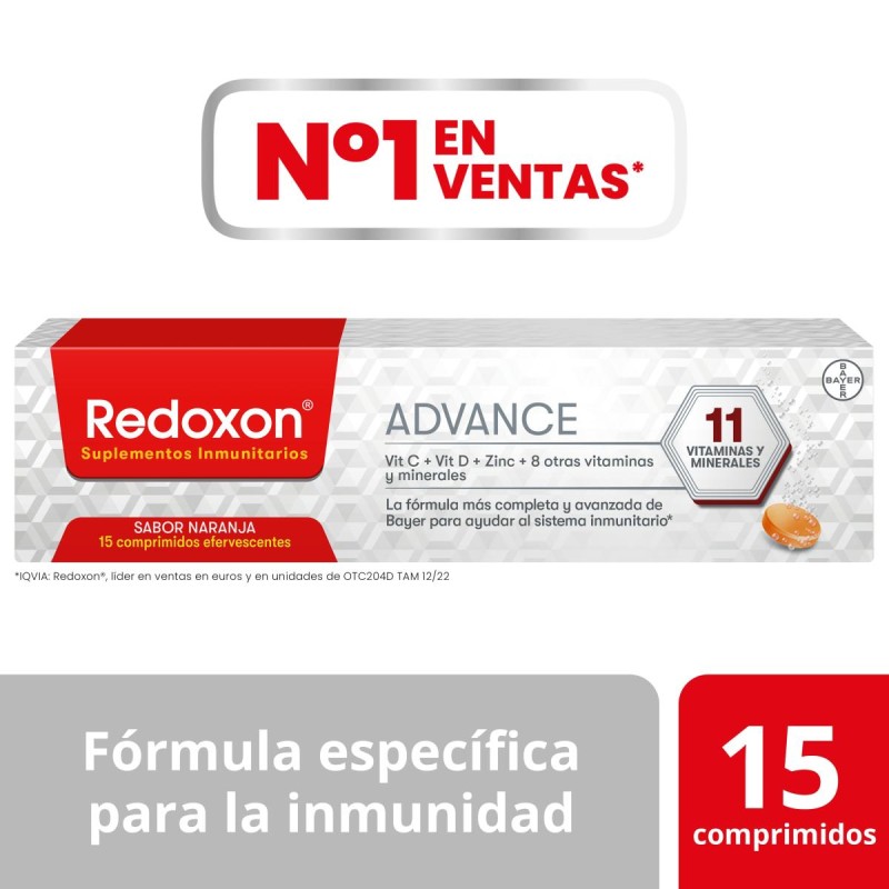 REDOXON ADVANCE 15 COMPRIMIDOS EFERVESCENTES