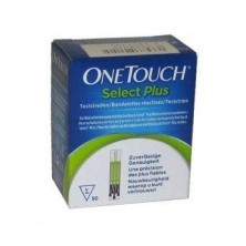 TIRAS REACTIVAS GLUCEMIA ONETOUCH SELECT PLUS 1