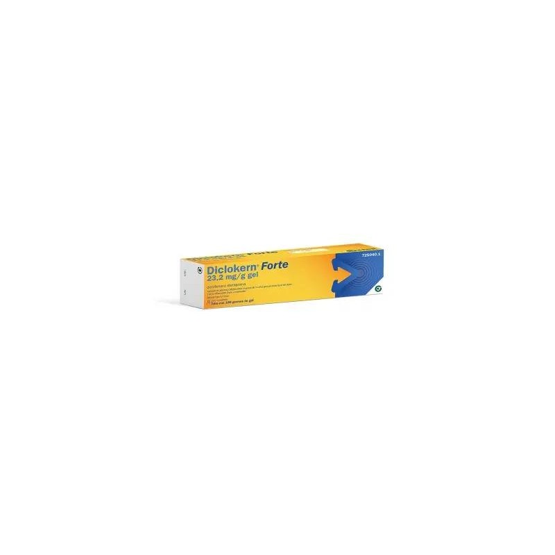 DICLOKERN FORTE 23.2 MG/G GEL TOPICO 100 G