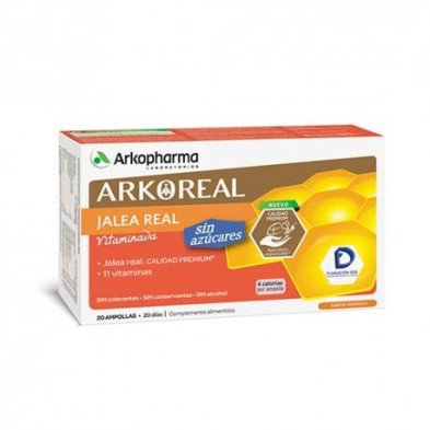 ARKOREAL JALEA REAL VITAMINADA 1000 MG 20 AMPOLLAS