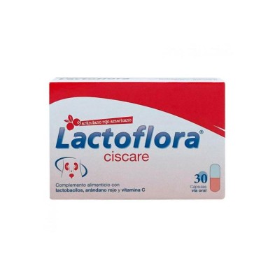 LACTOFLORA CISCARE 30 CAPSULAS