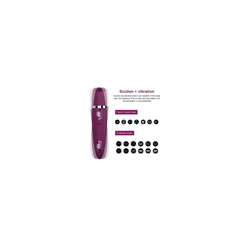 MASSAGE WAND MELO SUCCIONADOR CLITORIS