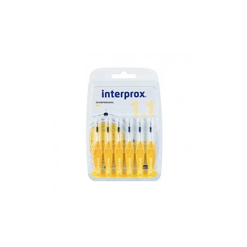 CEPILLO DENTAL INTERPROXIMAL INTERPROX MINI 6 UNIDADES