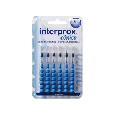 CEPILLO DENTAL INTERPROXIMAL INTERPROX CONICO 6 UNIDADES