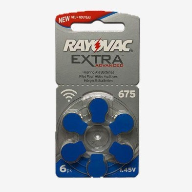PILA AUDIFONO Nº 675 RAYOVAC