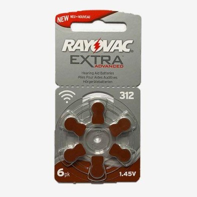 PILA AUDIFONO Nº 312 RAYOVAC