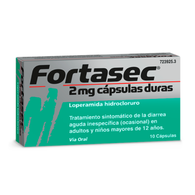 FORTASEC 2 MG 10 CAPSULAS