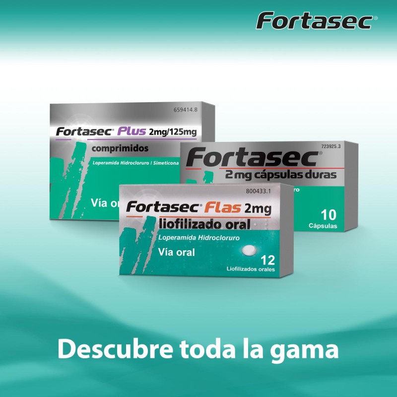 FORTASEC 2 MG 10 CAPSULAS