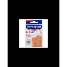 HANSAPLAST ELASTIC APOSITO ADHESIVO 2 TAMAÑOS 20 STRIPS