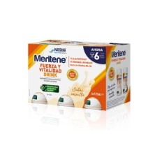 MERITENE FUERZA Y VITALIDAD DRINK PACK VAINILLA 6X 125ML
