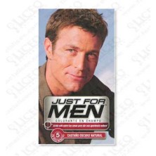 JUST FOR MEN CHAMPU COLORANTE 30 ML CASTAÑO OSCURO