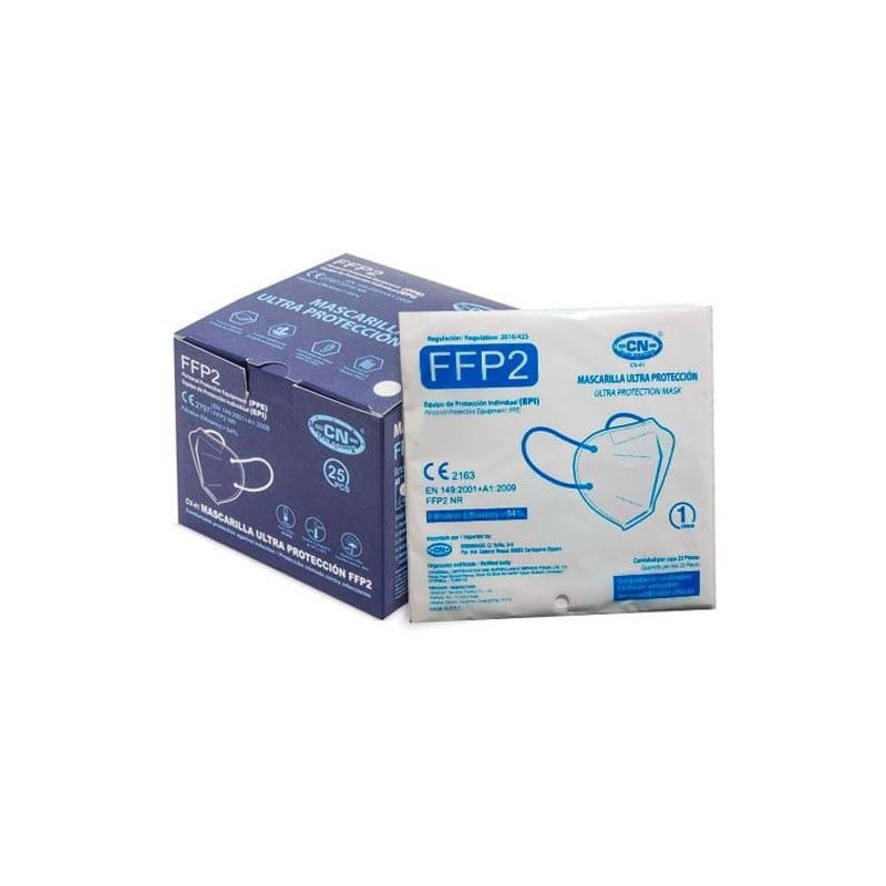 MASCARILLA FFP2 BLANCA CN CLUB NAUTICO 