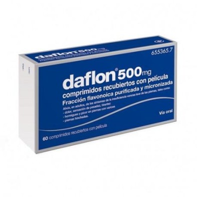 Daflon 500 mg 60 Comprimidos