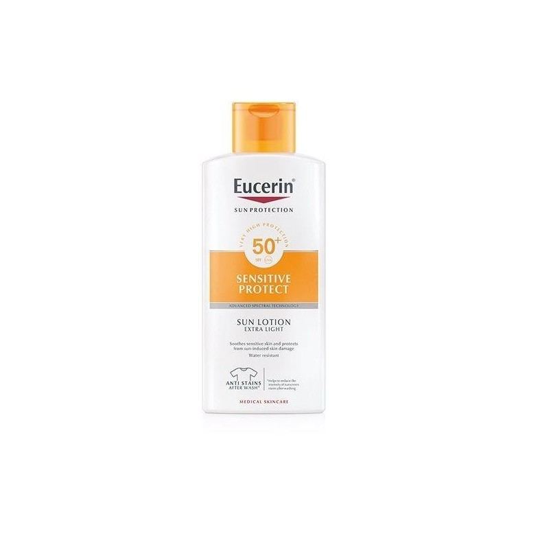 EUCERIN SUN PROTECTION 50+ LOCION EXTRA LIGHT 400 ML