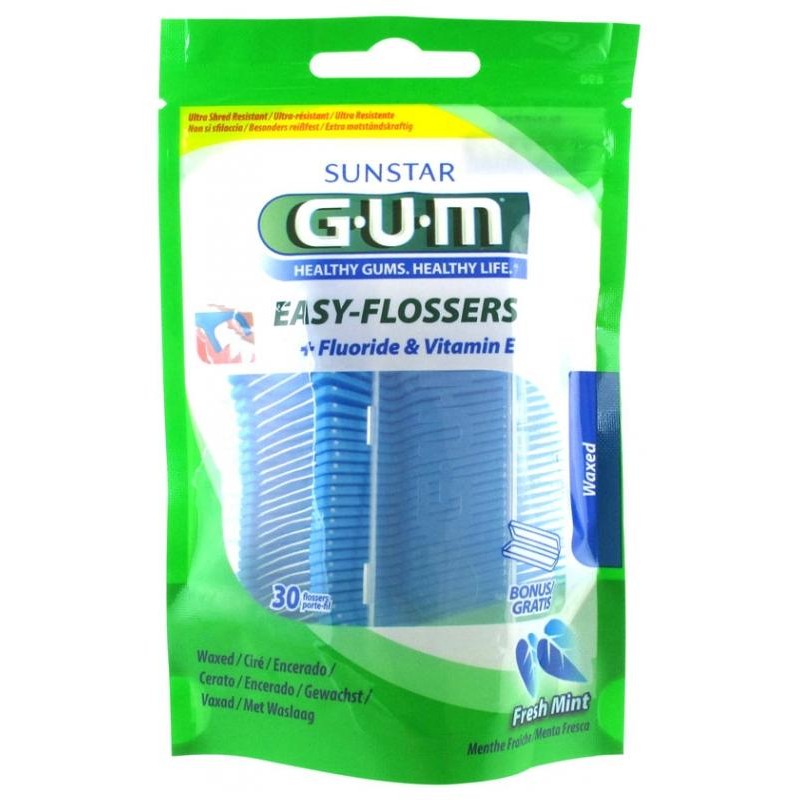 GUM EASY FLOSSERS COOL MINT
