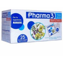 PHARMA3 DIET & DETOX 1.5 G 25 FILTROS