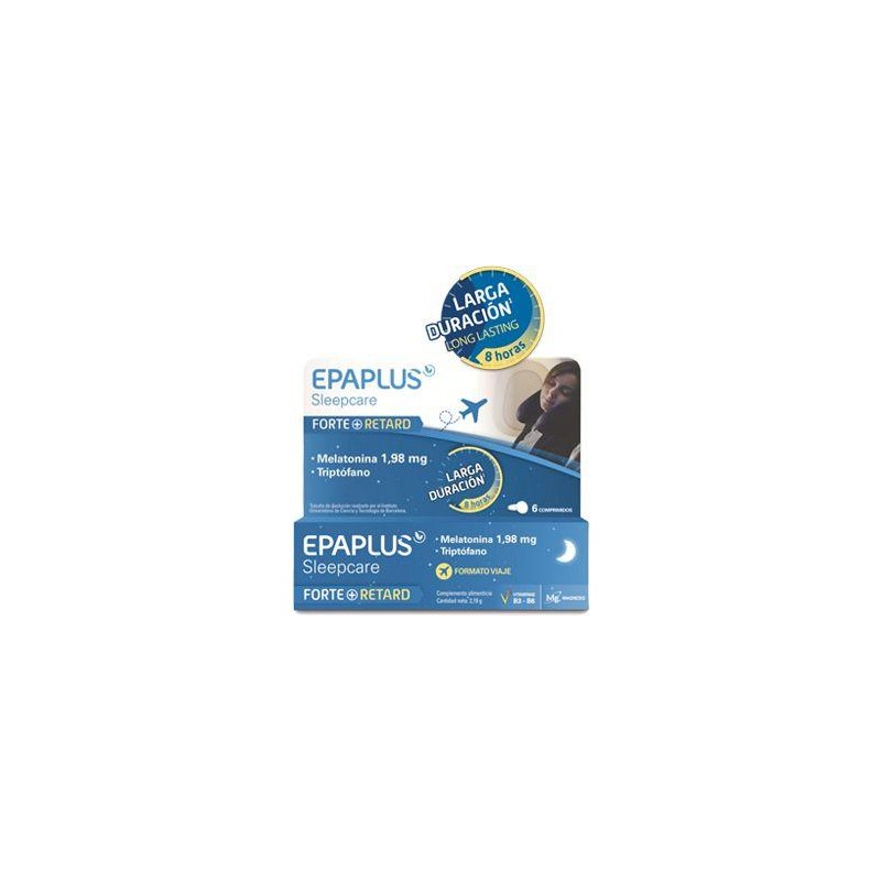 EPAPLUS SLEEPCARE FORTE + RETARD VIAJE 6 COMPRIMIDOS