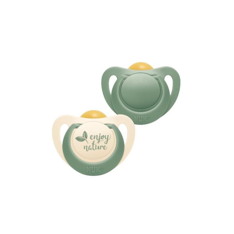 CHUPETE LATEX NUK NATURE 18 - 36 MESES 2 UNIDADES