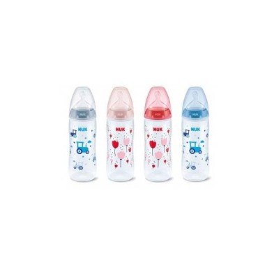 BIBERON FC + PP SILICONA NUK FAMILY LOVE 1 UNIDAD 6 - 18 MESES 360 ML