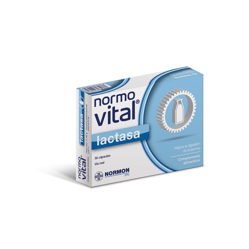 NORMOVITAL LACTASA 30 CAPS