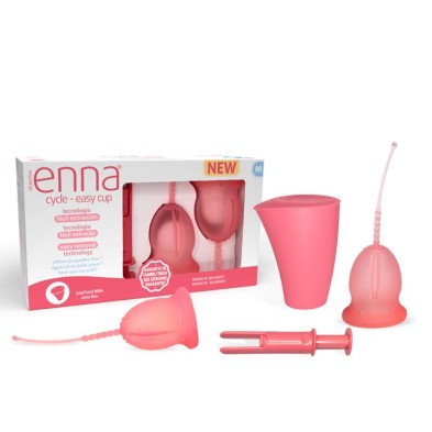 ENNA CYCLE EASY CUP 2 UNIDAD TALLA M CON APLICADOR