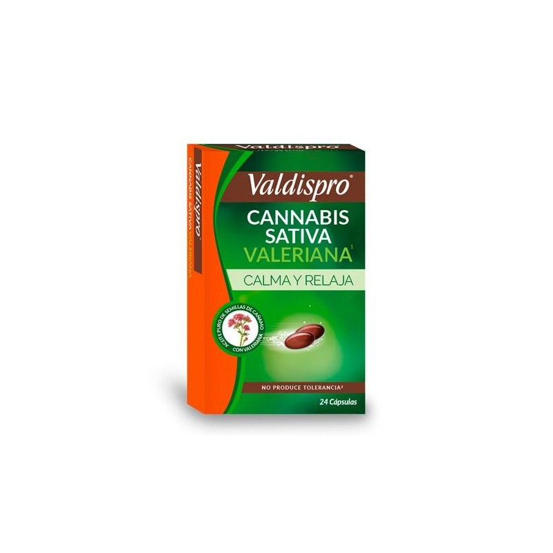 VALSISPRO CANNABIS SATIVA VALERIANA 24 CAPS