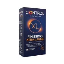 CONTROL FINISSIMO XL PRESERVATIVOS 12 U
